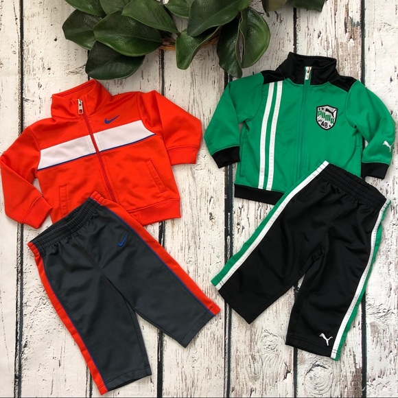 Puma Matching Sets Pumanike Warm Up Suit Lot Track Outfits Poshmark